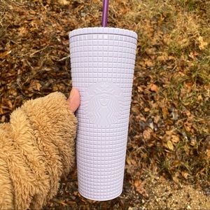 Starbucks Lilac Grid Tumbler 2021